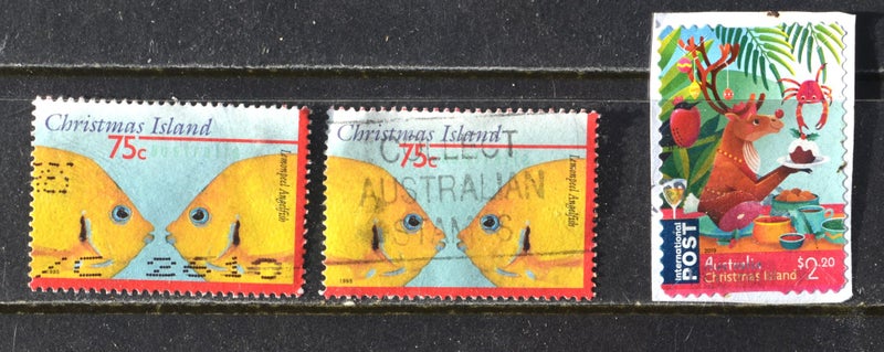 AUSTRALIA stamps some CHRISMAS ISLAND stamps Carousel 1