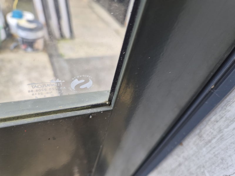 Aluminium door Opens inwards 2050 H x 890 W #PA1943 Carousel 2