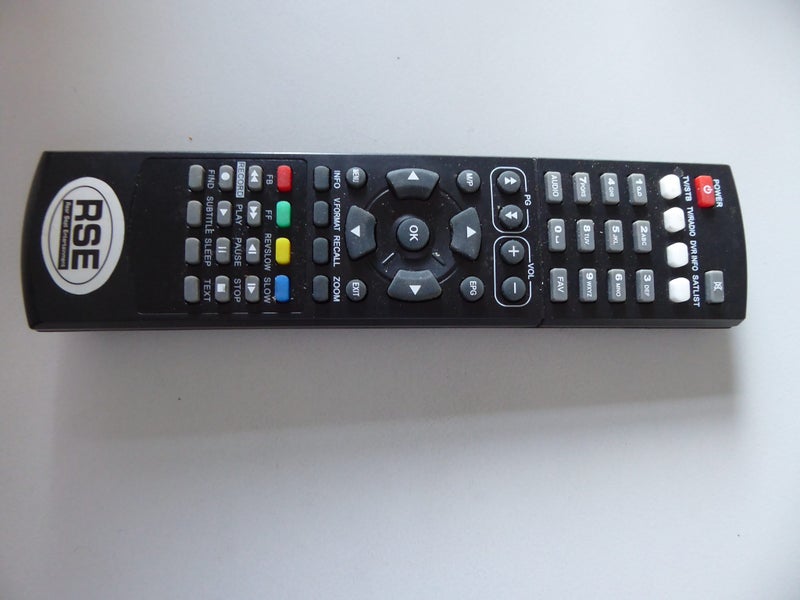 R S E REMOTE CONTROL for TV and MiniLite Set Top Boxes etc. Carousel 1