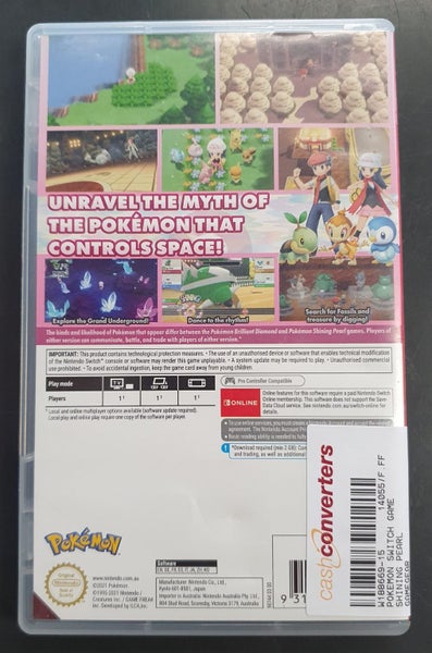 Pokemon Shining Pearl Nintendo Switch Game Carousel 3