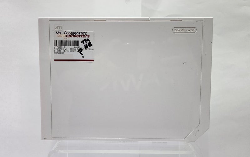 Nintendo Wii Console - RVL001 - W175989-8 *NO ACCESSORIES.* Carousel 1