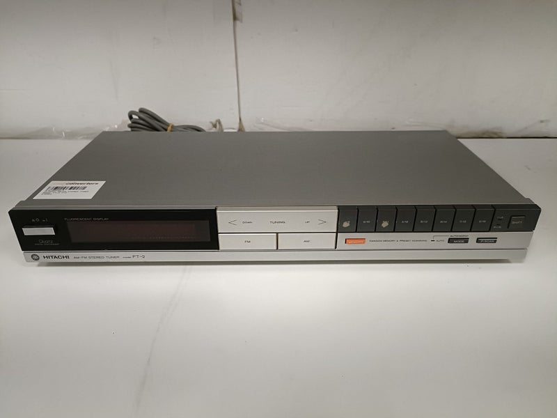 HITACHI FT-2 STEREO TUNER QUARTZ DIGITAL SYNTHESIZER #B18188336-3 Carousel 1