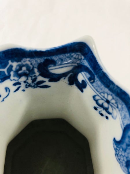 Antique Mason Ironstone ''Hydra'' Jug - Blue Willow (20791)62986061078659114