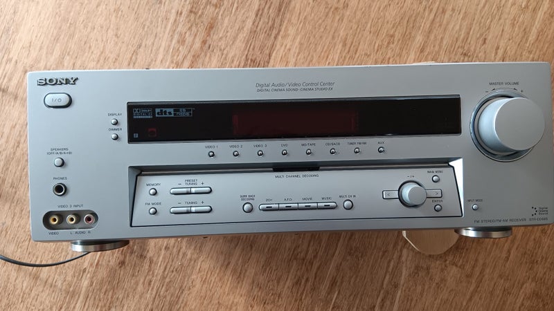 Amplifier Sony - Digital Audio/Video Control Center - FM Stereo/FM-AM Receiver Carousel 1