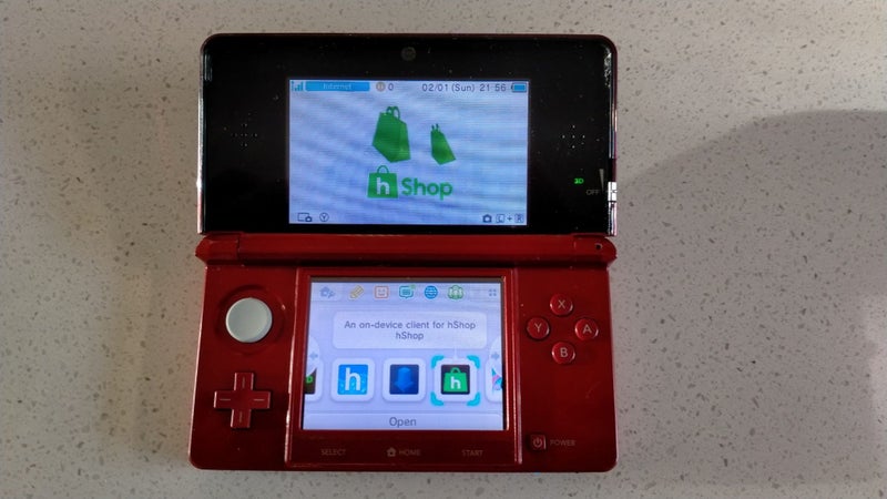 Modded Red Nintendo 3DS in box with SD card mod - Ping & Afterpay! Carousel 2