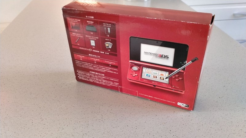 Modded Red Nintendo 3DS in box with SD card mod - Ping & Afterpay! Carousel 13