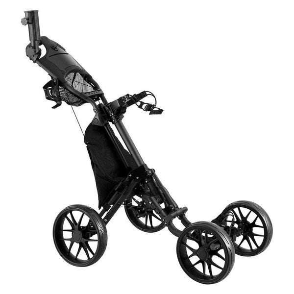 Golf Buggy Foldable Trolley Golf Cart Wheels Umbrella Bottle Holder63039327882498112