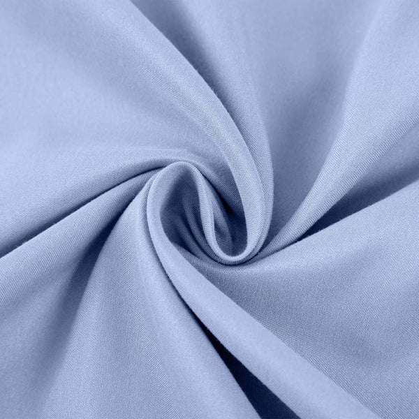 2000 Thread Count Bamboo Cooling Sheet Set Ultra Soft Bedding Single Light Blue Carousel 2