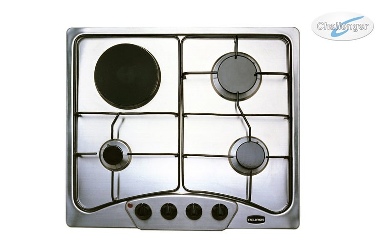 LPG Gas 3 Burners + 1 Electric Burner Hob Carousel 1