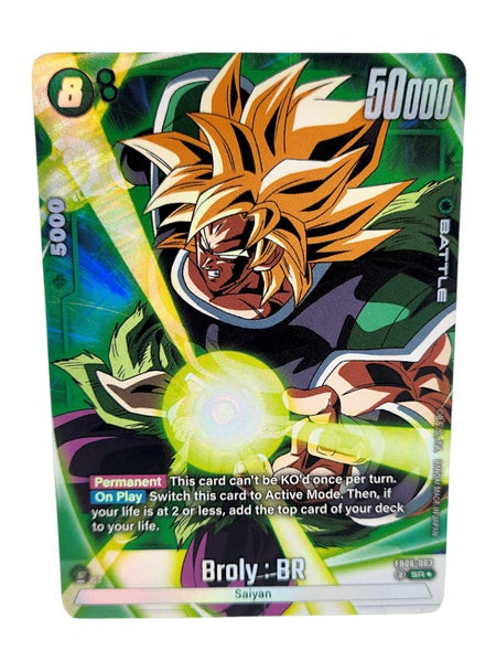 DRAGON BALL Z TCG - BROLY : BR SAIYAN FB06-063 Rivals Clash Carousel 1