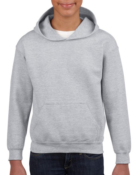 Gildan Heavy Blend Youth Hooded Sweatshirt, Plain Hooded (large) Carousel 11