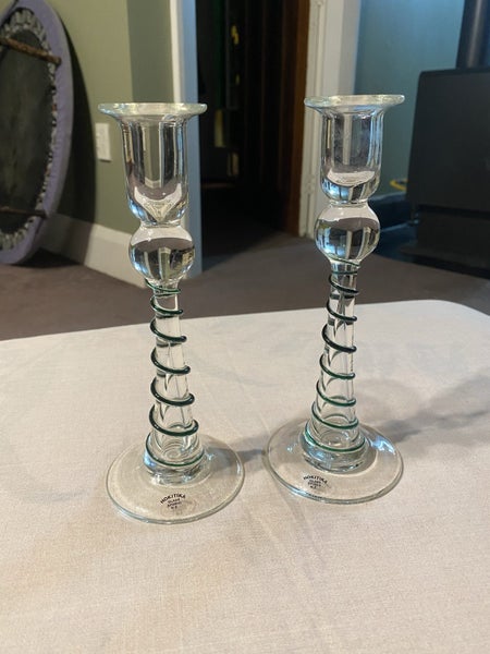 Hokitika Glass Candle Sticks Carousel 1