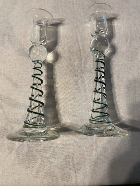 Hokitika Glass Candle Sticks Carousel 2