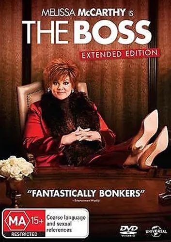 Boss, The (Extended Edition) Melissa McCarthy DVD Region 464607537463554110