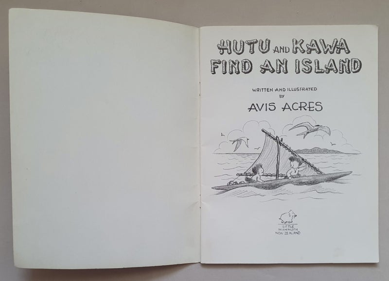 Avis Acres: HUTU and KAWA Find an Island (1992, pbk) Carousel 2