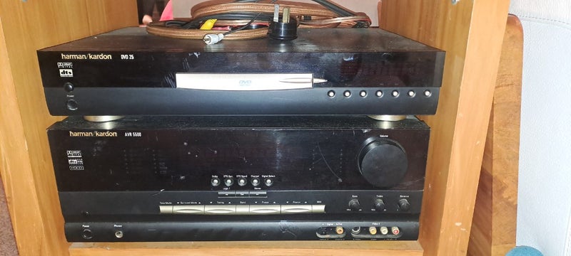 Harman/Kardon Receiver and DVD player Carousel 1