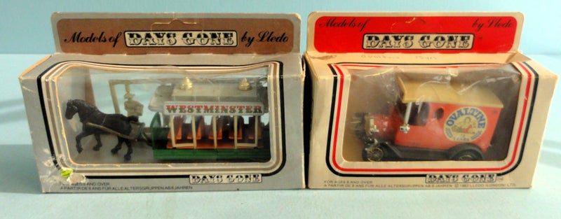 Days Gone Horse Drawn Tram & 1920 Ford T Van OVALTINE (2) Carousel 2