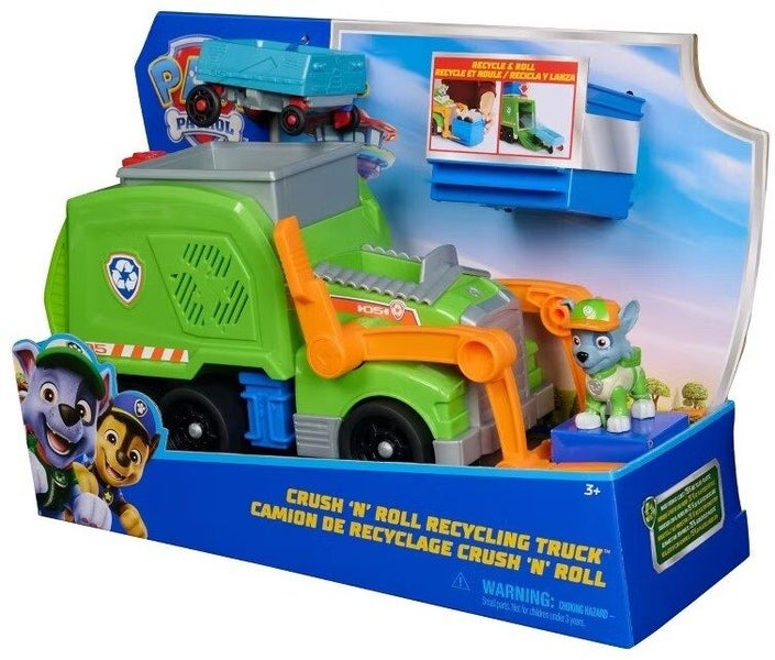 Paw Patrol: Sustainable Crush 'n' Roll Recycling Truck Carousel 1