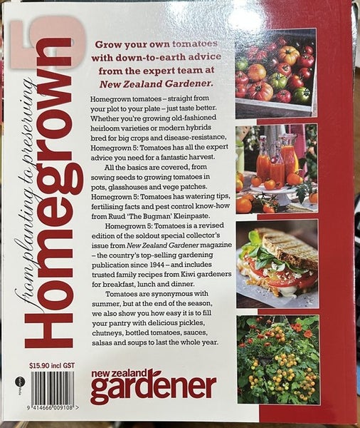 Homegrown Tomatoes 2nd Edition NZ Gardener Special Edition Carousel 2