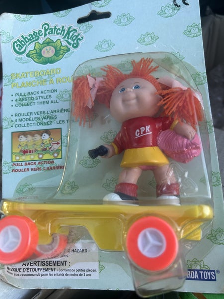 Cabbage Patch Skateboard CPK’ figurine 1980s Carousel 2