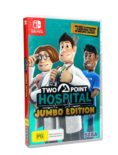 Two Point Hospital: JUMBO Edition (Nintendo Switch) Carousel 1