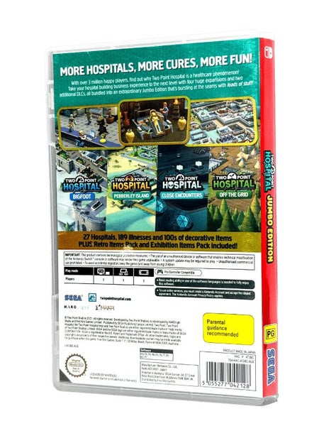 Two Point Hospital: JUMBO Edition (Nintendo Switch) Carousel 2