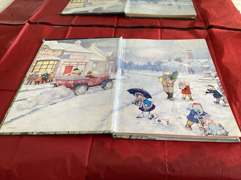 Vintage Rupert the Bear hardcover book Carousel 2