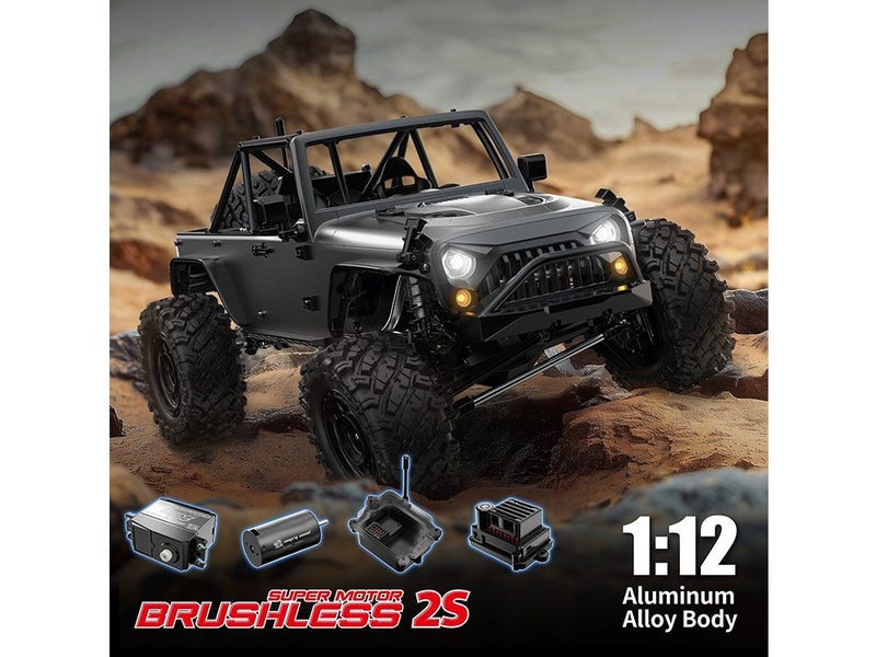 1/12 2.4G 4WD 4CH Sensorless/Sensored Brushless Motor RC Car Vehicle Model RTR Carousel 1