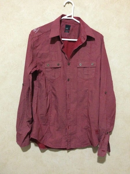 SHIRT SIZE MEDIUM YD BRAND STRIPES Carousel 1