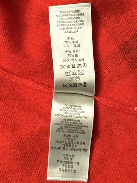 Burberry Red Check Zip-Up Cardigan - Wool & Cashmere Carousel 6