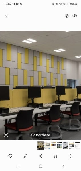 Acoustic wall coverings Carousel 1
