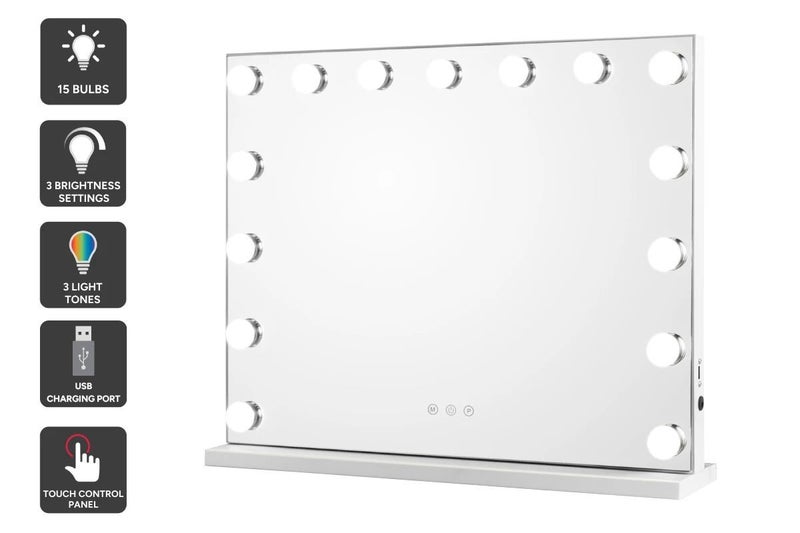 Ovela Hollywood Vanity Mirror Carousel 2