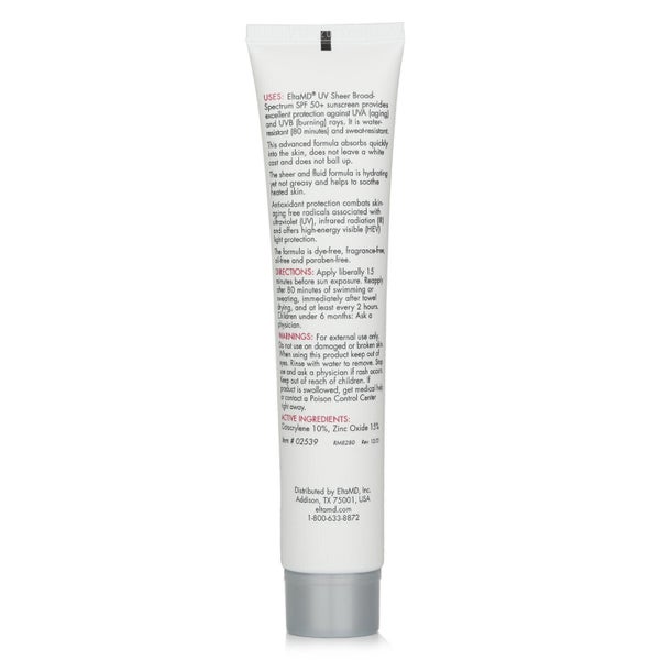 EltaMD UV Sheer Broad-Spectrum SPF 50+ Sunscreen (For Face and Body) 85ml/3oz Carousel 3