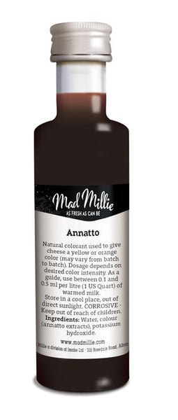Mad Millie Annatto (cheddar cheese colouring) 50ml Carousel 1