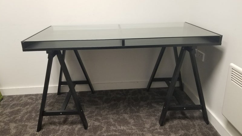 IKEA trestle desk Carousel 1