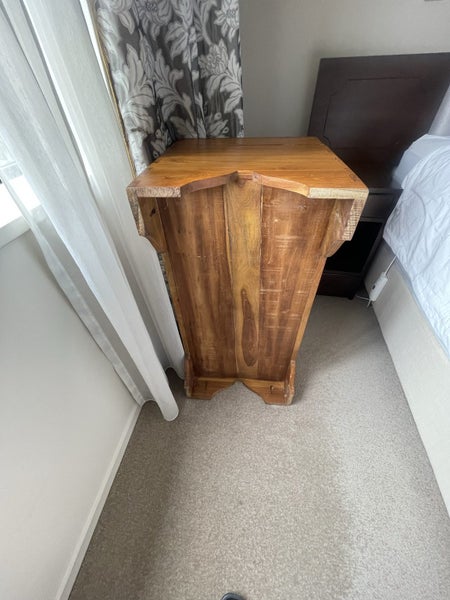 Timber Chest, possibly Kauri but may be imported. Carousel 6