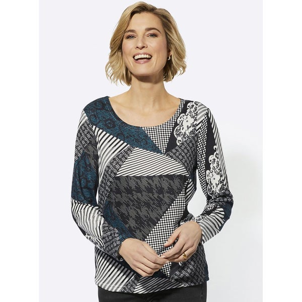 Value Pack - Mix Print Top - Size 16- Blue629327257692181115