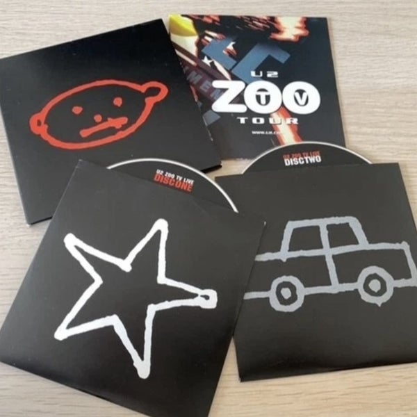 U2 Zoo Tour CDs - Private Fan Club Release Carousel 1