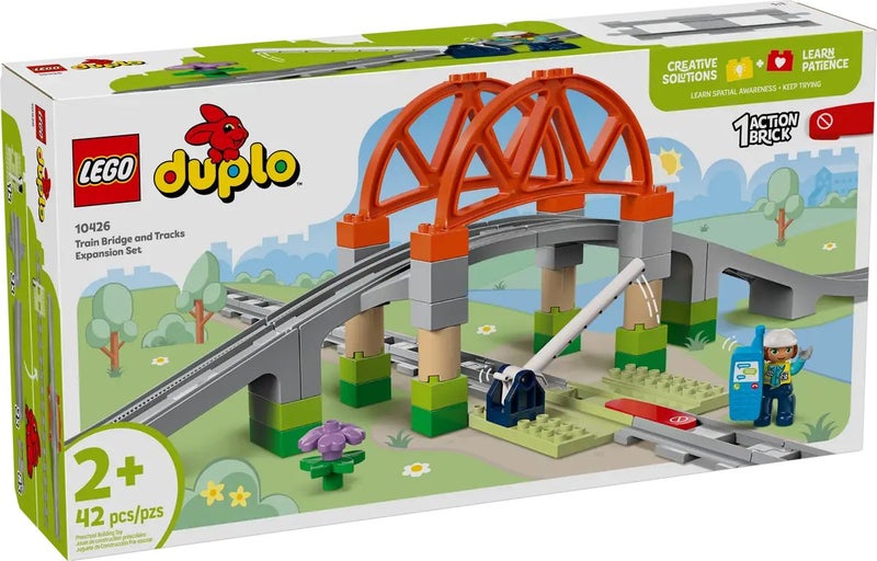 Lego Duplo Train Bridge and Tracks 10426 Carousel 1