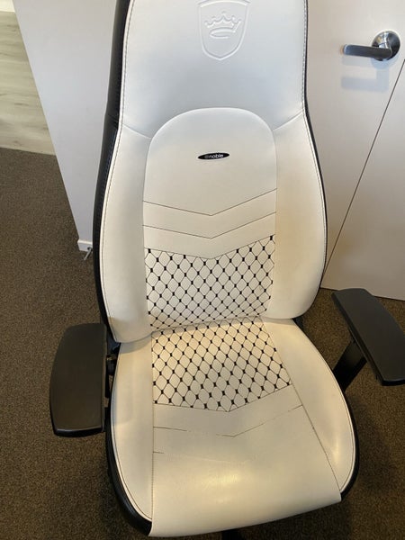 As new Noble chairs ICON series white and black Carousel 2
