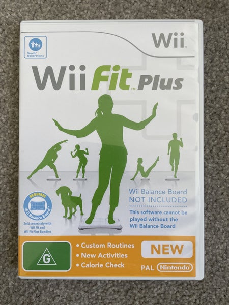 Wii Fit Plus disc Carousel 1