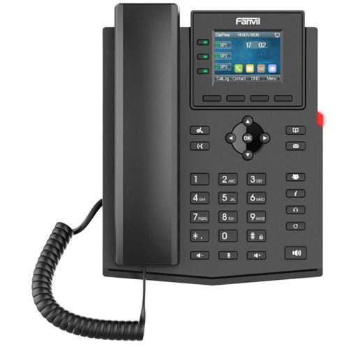 Fanvil FAN-X303W Cost effective 2.4" 320x240 colour screen Wi-Fi phone, 4 SIP Carousel 1