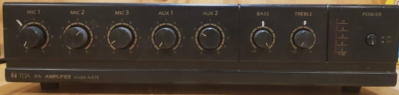TOA PA AMPLIFIER A-61E Carousel 1