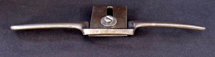 Antique or vintage heavy cast steel spokeshave - 2inch cutter Carousel 2