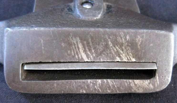 Antique or vintage heavy cast steel spokeshave - 2inch cutter Carousel 6