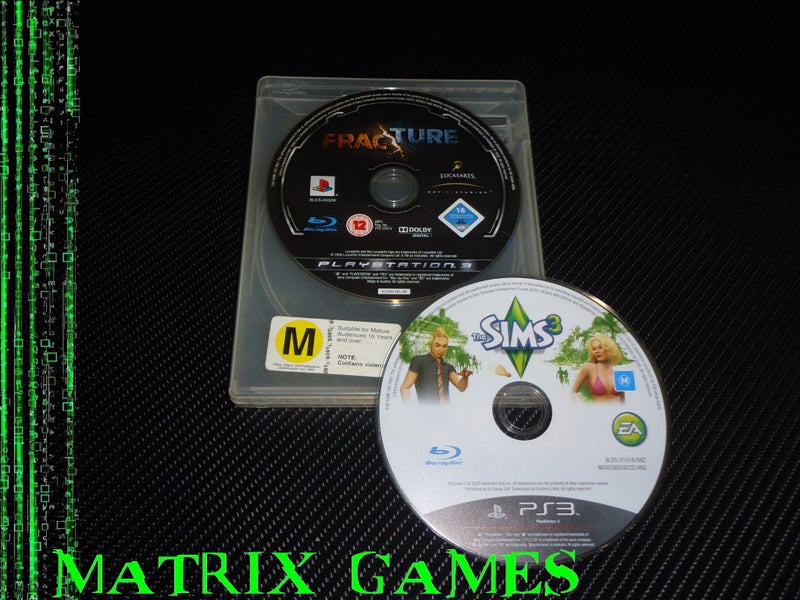 Fracture & The Sims 3 (PS3, 2008-2009) Carousel 1
