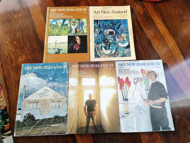 Art New Zealand Magazines(x5 Issues) Carousel 1