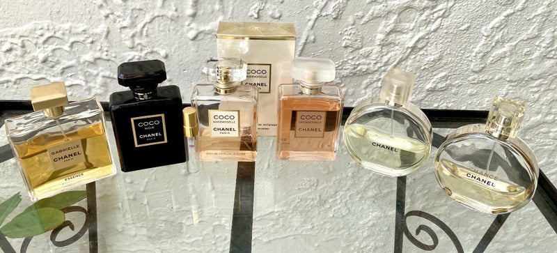 Coco Noir or Coco Mademoiselle & Intense Chanel Gabrielle & Chance 4ml DECANT Carousel 1