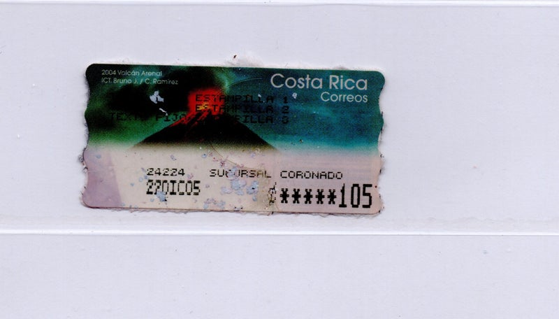 Costa Rica Postage Label Carousel 1