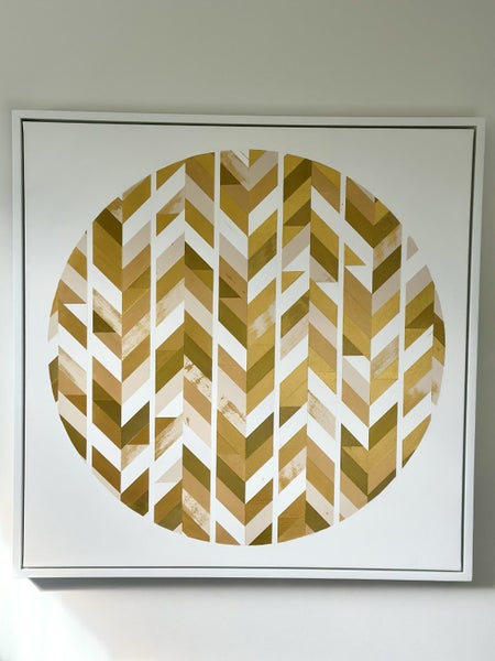 Anna Leyland original acrylic on canvas ‘Perspective’ Carousel 1